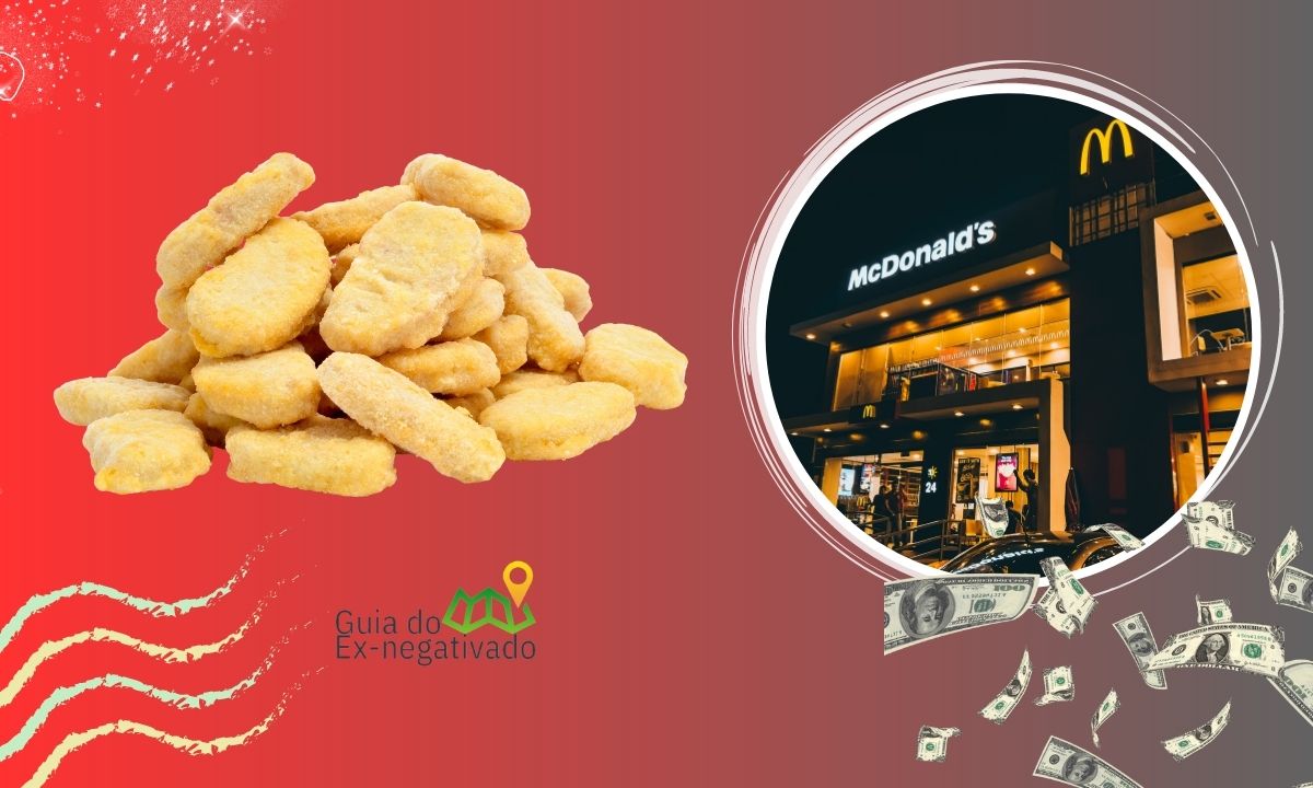 Chicken McNugget do McDonalds gera indenização no valor de R$ 3,8 milhões para criança