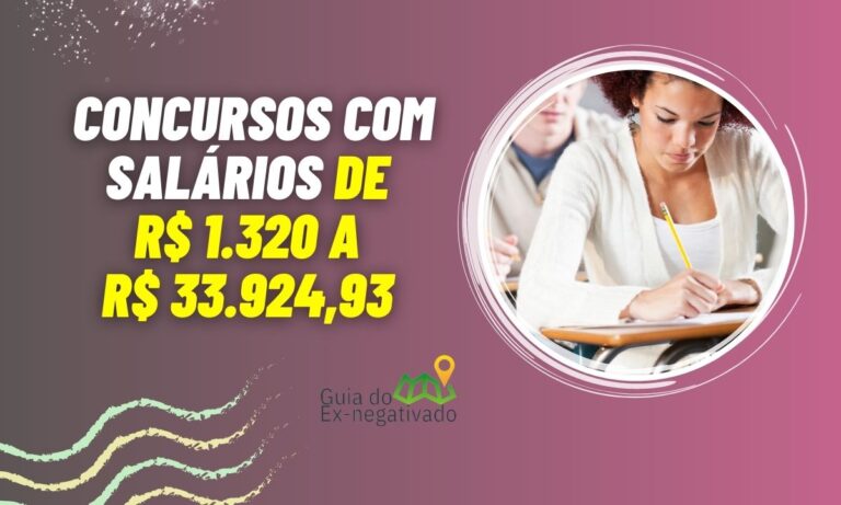 Concursos Públicos abertos