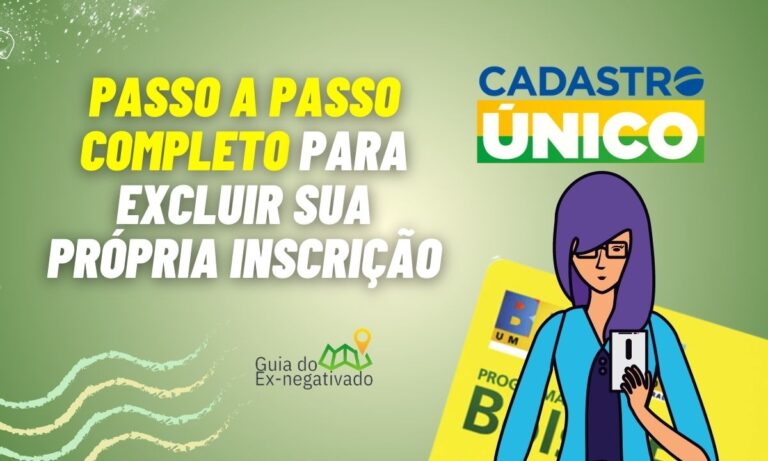 Exclusão de pessoa do Cadastro Único pela internet
