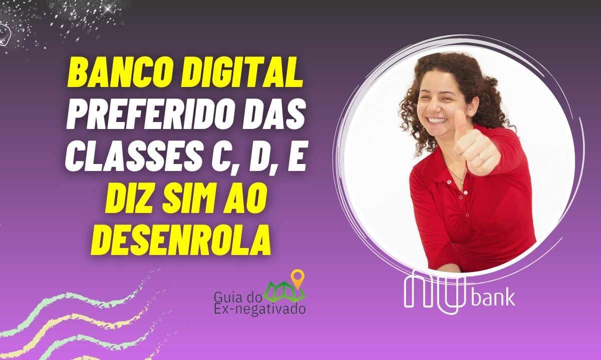 Nubank no Desenrola Brasil: 1 milhão de clientes endividados podem receber alívio