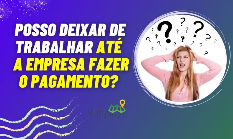 Salário está atrasado, posso faltar ao trabalho? As medidas possíveis nessa situação 3 Salário atrasado posso faltar