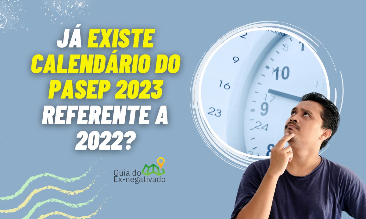 Calendário PASEP 2023 referente a 2022