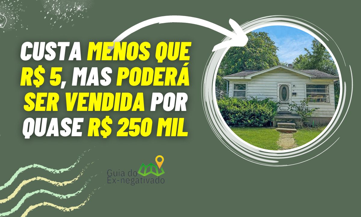 Casa barata à venda: é possível comprar por US$ 1 e vender por US$ 50 mil