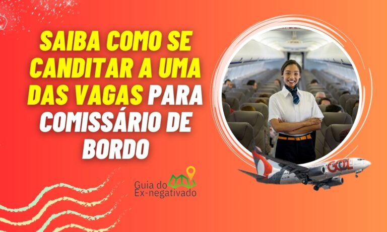 Gol anuncia abertura de seleção para contratação de comissários de bordo 1 Comissário de bordo
