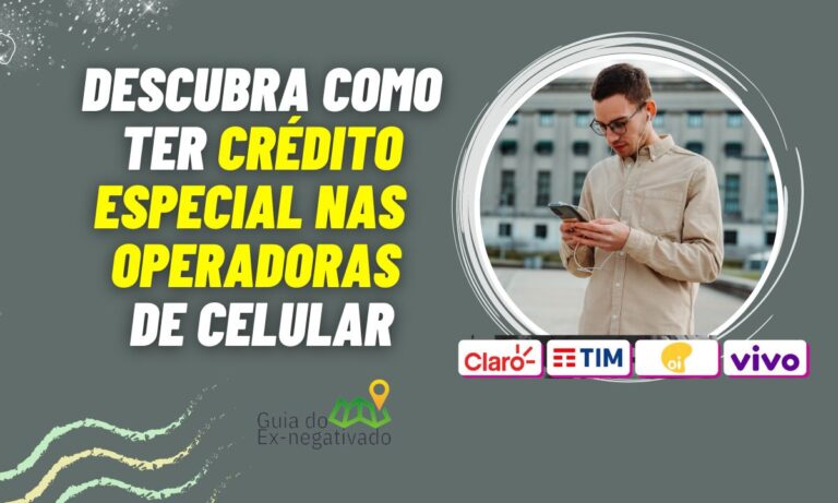 Como pedir crédito emprestado para celular (Vivo, Claro, Tim e Oi); Passo a passo simples 7 Como pedir crédito emprestado