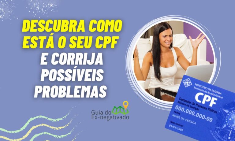 Como saber se o CPF está irregular