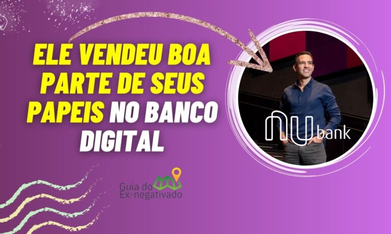 Líder do Nubank vende quase 3% de suas ações por motivo significativo 1 Nubank David Vélez