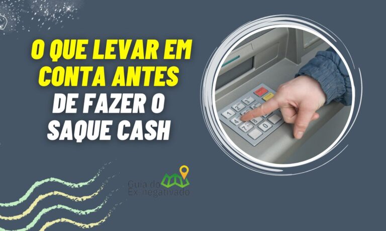 O que é saque cash