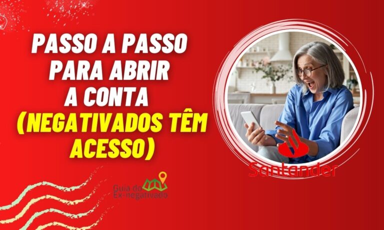 Santander abrir conta online