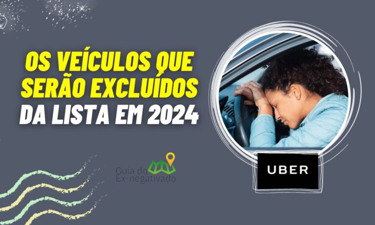 Uber carros aceitos