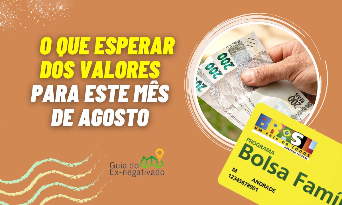 Valor do Bolsa Família em agosto