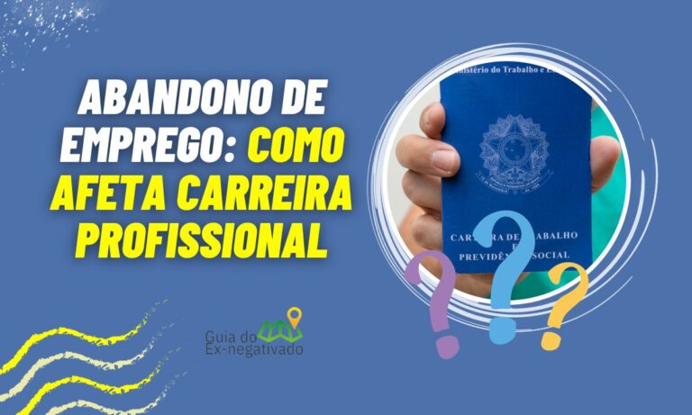 Abandono de emprego suja a carteira