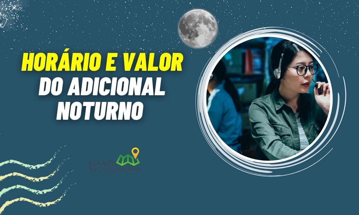 Adicional noturno horário