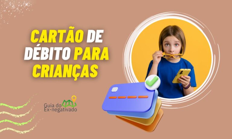 Cartão infantil de débito