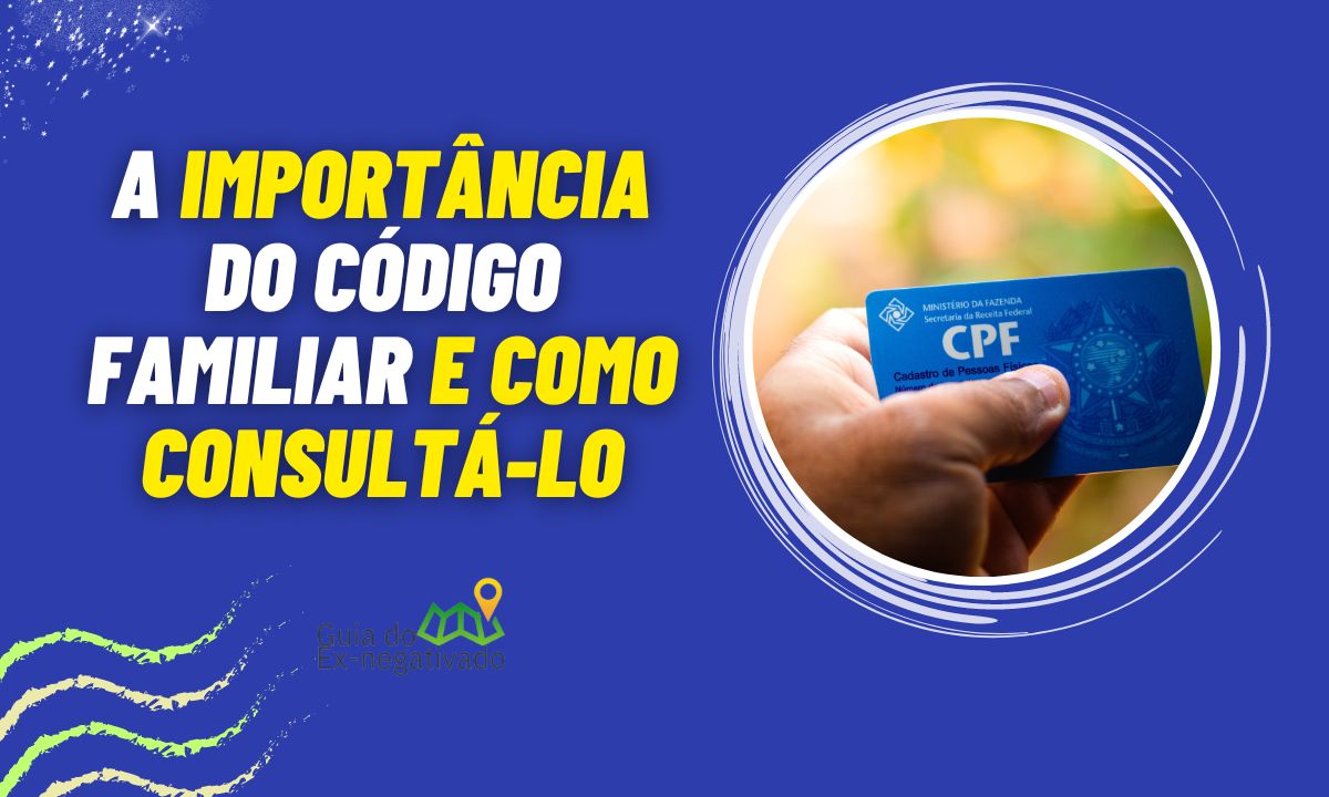 Buscando consultar o código familiar pelo CPF? Veja como fazer