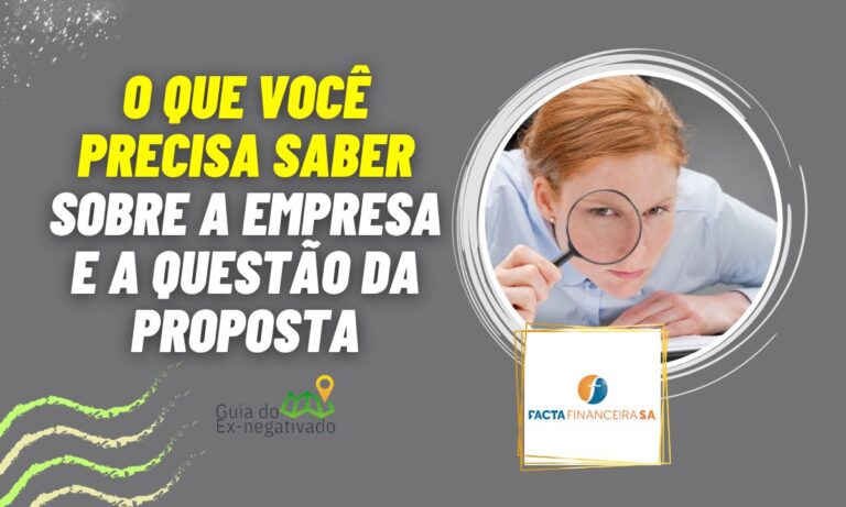 Facta financeira acompanhar proposta