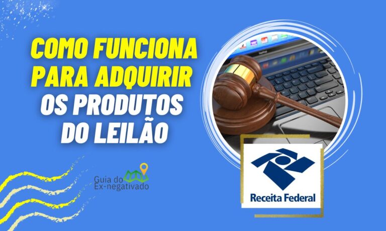 Leilão eletrônicos Receita Federal