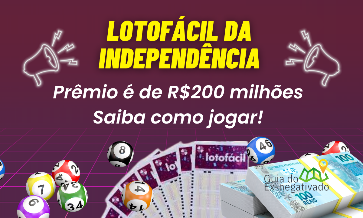 Sorteio da Lotofácil da Independência