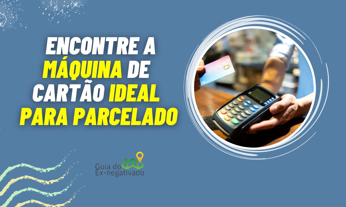 Qual máquina de cartão tem a menor taxa parcelado