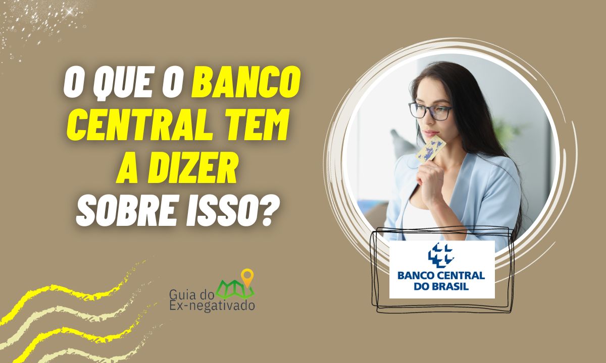 Resgate cartão de crédito Banco Central
