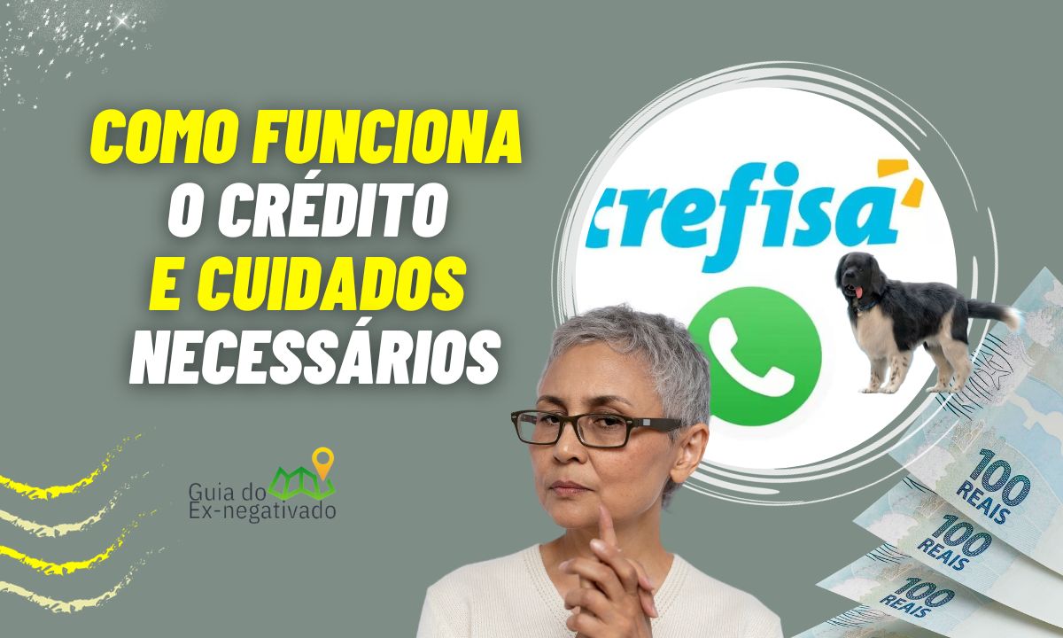 WhatsApp Crefisa empréstimo para negativado