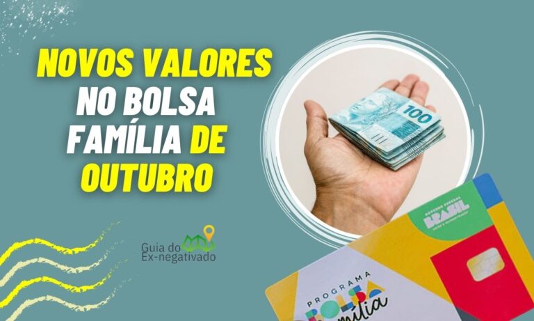 Bolsa Família de outubro pode pagar mais de R$ 900 para algumas famílias 2 Bolsa Família Outubro