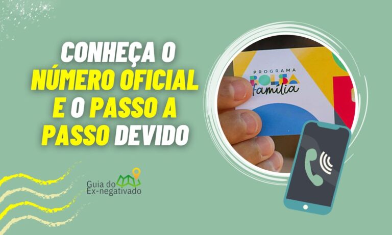 Número para desbloquear cartão Bolsa Família