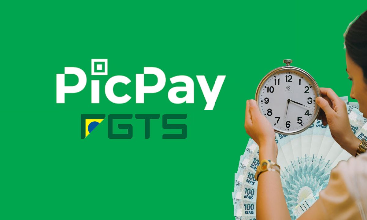 Empréstimo PicPay FGTS cai na hora