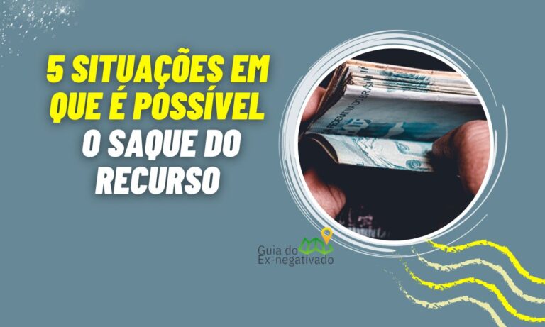 Quando pode sacar o FGTS