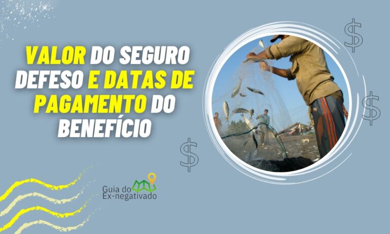 Seguro defeso consultar data de pagamento