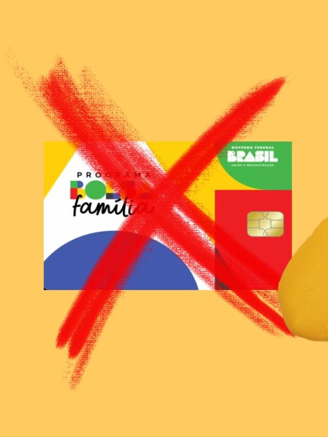 Bolsa Família suspenso.