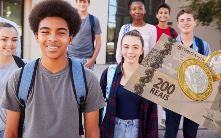 Alunos do ensino médio vão ganhar dinheiro